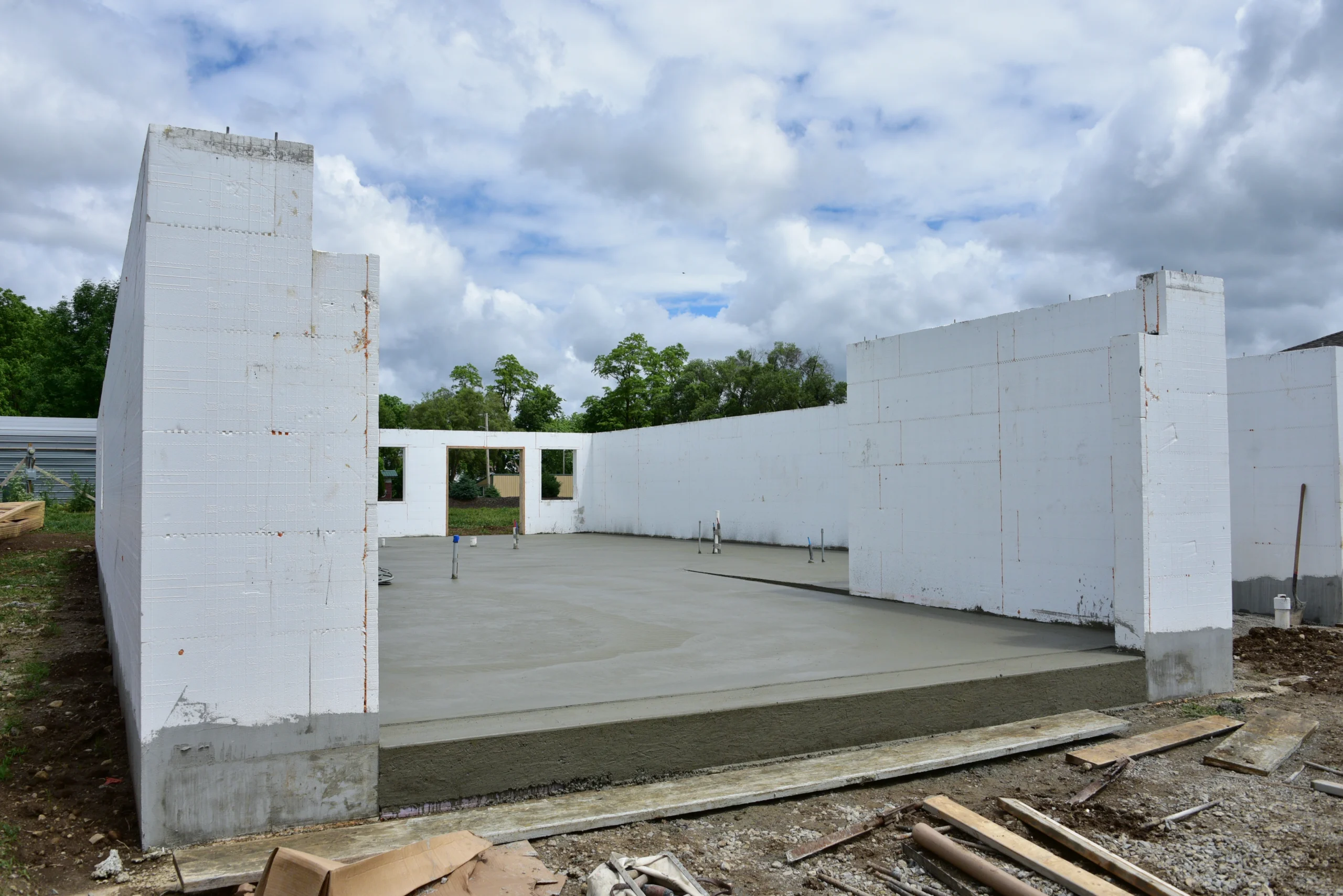 Concrete Structure of a Jems' Home<br />

